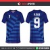ROYAL 2 SHAPE STRIPES   SOCCER JERSEYS